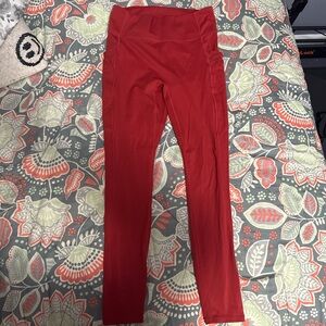 Fabletics Motion365 Red Leggings